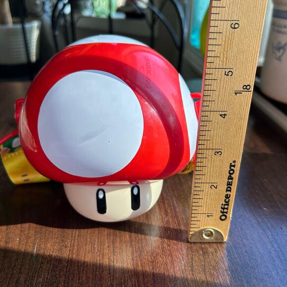 USJ Super Nintendo World Drink bottle Mushroom Universal Studios Mario game - Picture 13 of 13